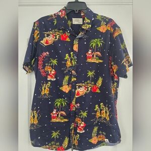 Free Planet "Tropical Santa" Hawaiian Shirt